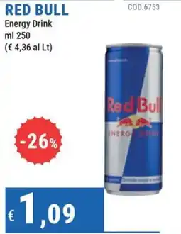 DiMeglio Red Bull Energy Drink offerta
