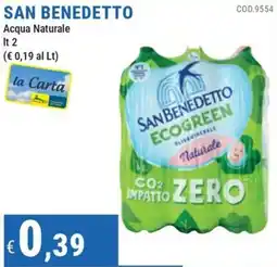 DiMeglio San Benedetto Acqua Naturale offerta