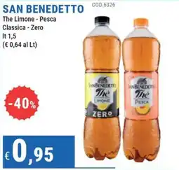 DiMeglio San Benedetto The Limone - Pesca Classica - Zero offerta