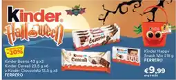Unes Kinder Halloween offerta