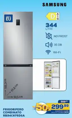 Euronics Bruno Samsung frigorifero combinato offerta