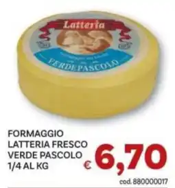 Vivo Supermercati Formaggio fresco Verde Pascolo offerta