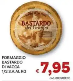 Vivo Supermercati Formaggio Bastardo del Grappa offerta