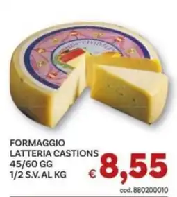 Vivo Supermercati Formaggio Latteria Castions offerta