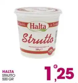 Rosa Cash Halta Strutto offerta