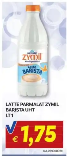 Vivo Supermercati Latte Parmalat Zymil Barista UHT offerta