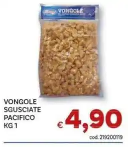 Vivo Supermercati Vongole sgusciate pacifico offerta