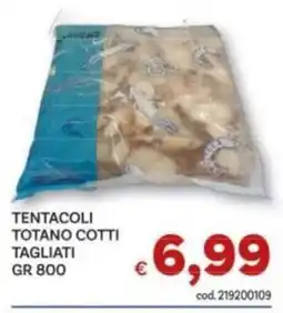 Vivo Supermercati Tentacoli totano cotti tagliati offerta