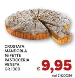 Vivo Supermercati Crostata mandorla offerta