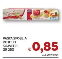 Vivo Supermercati Pasta sfoglia rotolo soavegel offerta