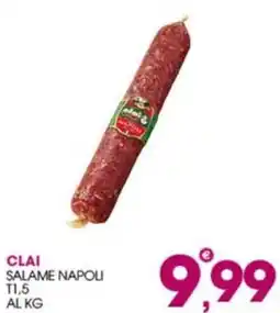 Rosa Cash Clai salame napoli offerta