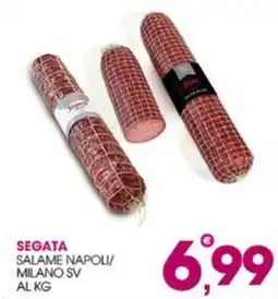 Rosa Cash Segata salame napoli offerta