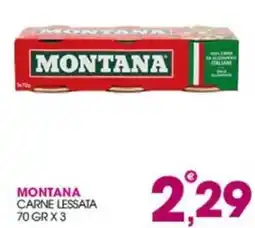 Rosa Cash Montana carne lessata offerta