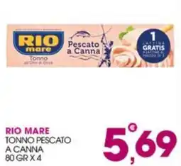 Rosa Cash Rio mare tonno pescato a canna offerta