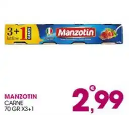 Rosa Cash Manzotin carne offerta