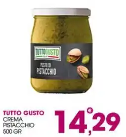 Rosa Cash Tutto Gusto crema pistacchio offerta