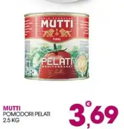 Rosa Cash Mutti pomodori pelati offerta
