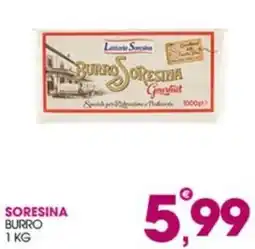 Rosa Cash Burro SoreSina offerta