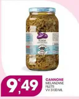 Rosa Cash Cannone melanzane filetti offerta