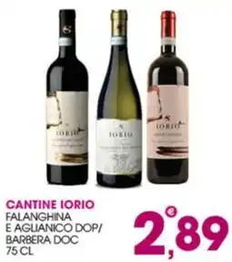 Rosa Cash Cantine Iorio Falanghina e Aglianico DOP/Barbera DOC offerta