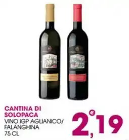 Rosa Cash Cantina di Solopaca Vino IGP Aglianico/Falanghina offerta