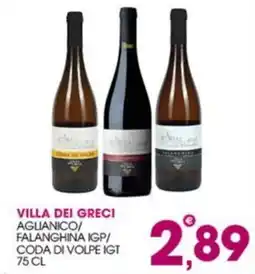 Rosa Cash Villa dei Greci Aglianico/Falanghina IGP/Coda di Volpe IGT offerta