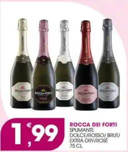 Rosa Cash Spumante Rocca dei Forti offerta