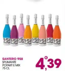 Rosa Cash Santero 958 spumante popart e mix offerta