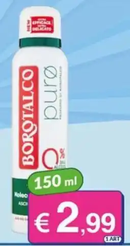 Mister Risparmio Borotalco puro offerta