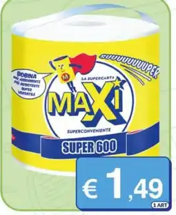 Mister Risparmio Bobina Maxi Super 600 offerta