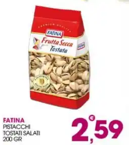 Rosa Cash Fatina pistacchi tostati salati offerta