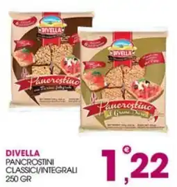 Rosa Cash Divella Pancrostini Classici/Integrali offerta