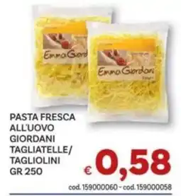 Vivo Supermercati Pasta fresca Giordani offerta
