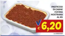 Vivo Supermercati Pasticcio di carne cucina nostrana offerta