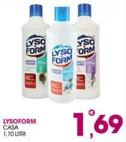 Rosa Cash Lysoform casa offerta