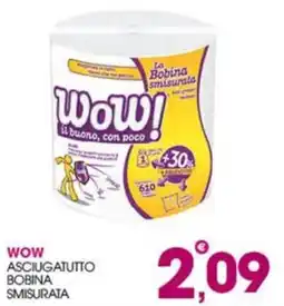 Rosa Cash Wow asciugatutto bobina smisurata offerta