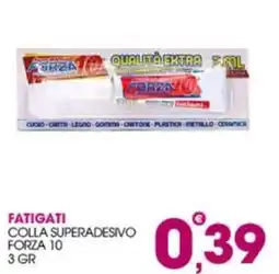 Rosa Cash Colla superadesivo Forza 10 offerta