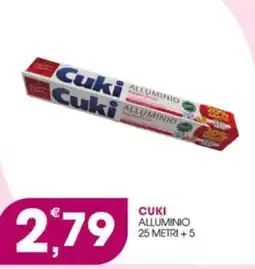 Rosa Cash Cuki alluminio offerta