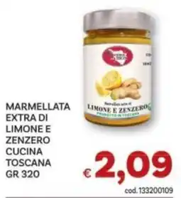 Vivo Supermercati Marmellata extra di limone e zenzero cucina toscana offerta