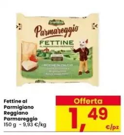 Interspar Fettine al Parmigiano Reggiano Parmareggio offerta