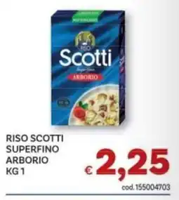 Vivo Supermercati Riso Scotti Superfino Arborio offerta