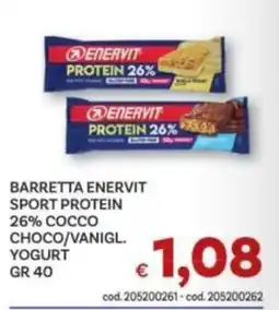 Vivo Supermercati Barretta Enervit Sport Protein offerta