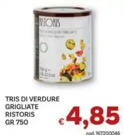 Vivo Supermercati Tris di verdure grigliate Ristoris offerta