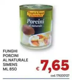 Vivo Supermercati Funghi porcini al naturale Simens offerta