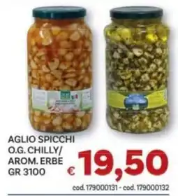 Vivo Supermercati Aglio spicchi o.g. chilly/arom. erbe offerta