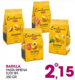 Rosa Cash Barilla pasta ripiena tutti tipi offerta