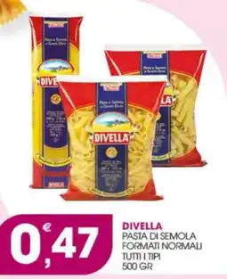 Rosa Cash Divella pasta di semola offerta