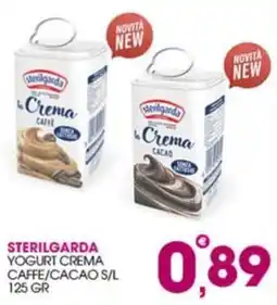 Rosa Cash Sterilgarda Yogurt Crema Caffè/Cacao offerta