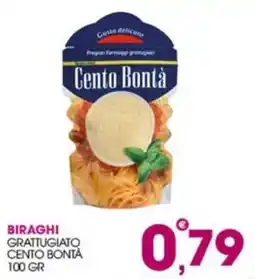 Rosa Cash Biraghi grattugiato cento bontà offerta