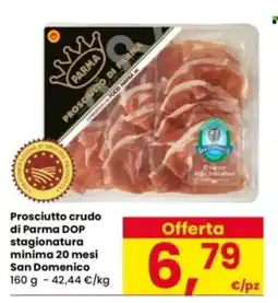 Interspar Prosciutto crudo di Parma San Domenico offerta
